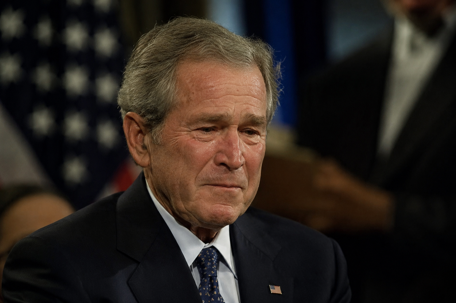 The Throw Everyone Mocked — And the Pain No One Knew George W. Bush Was Carrying