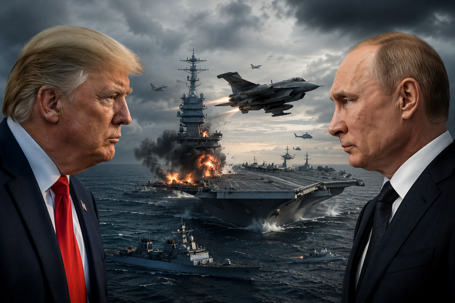 A Silent Strike Over the Horizon: Unconfirmed Reports of a U.S. Carrier Loss Spark Global Alarm