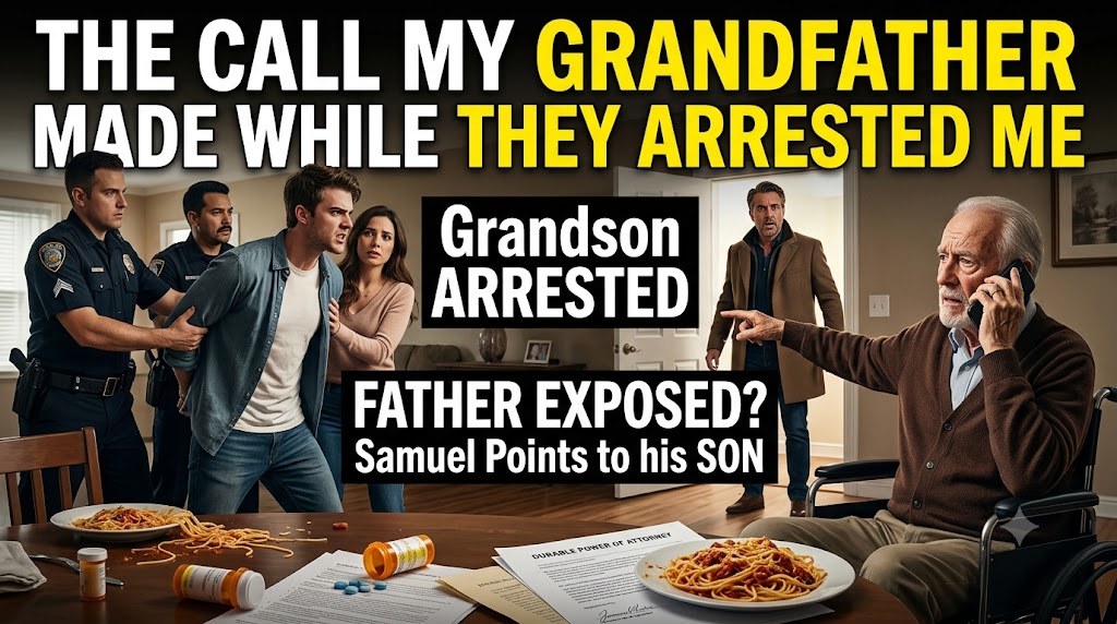 THE CALL MY GRANDFATHER MADE WHILE THEY ARRESTED ME
