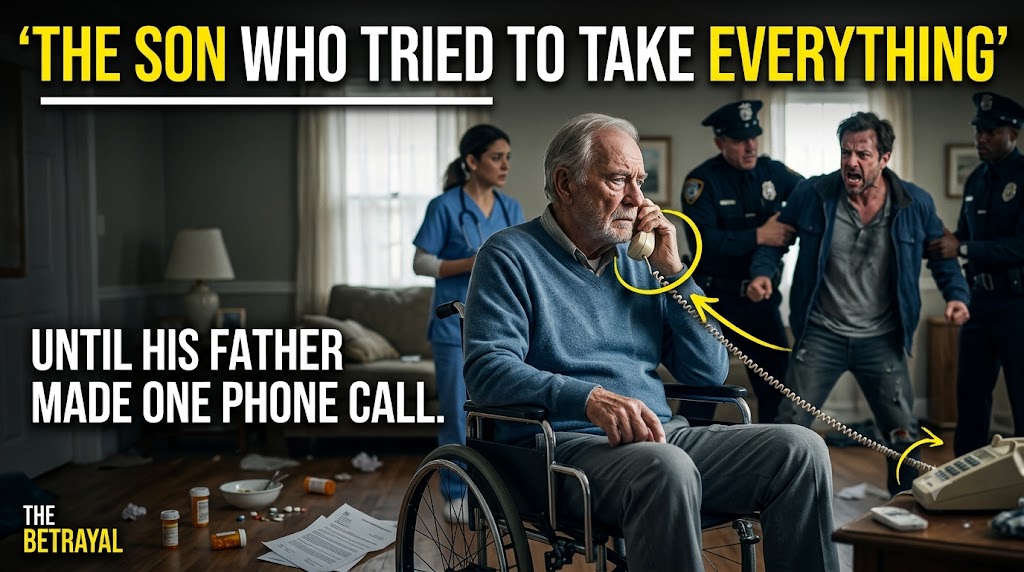 The Son Who Tried to Take Everything—Until His Father Made One Phone Call
