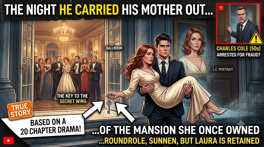The Night He Carried His Mother Out of the Mansion She Once Owned