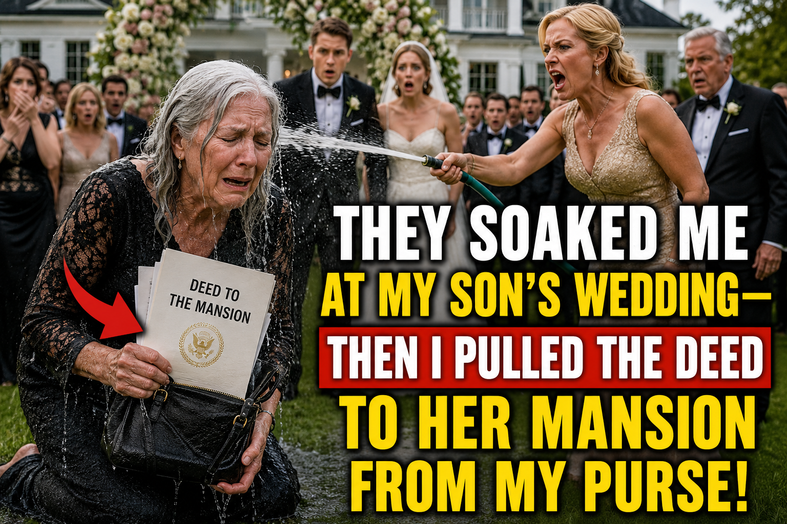 They humiliated me at my son's wedding—but the house still belongs to me.