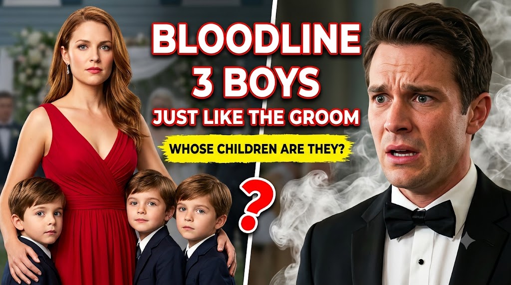 She Walked Into His Wedding Holding Three Little Boys—Then the Groom Recognized Their Faces