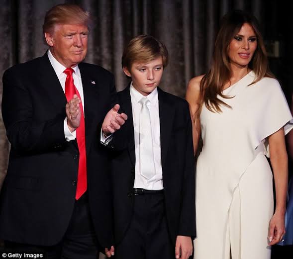BREAKING - PRAYERS  POUR IN FOR BARRON TRUMP