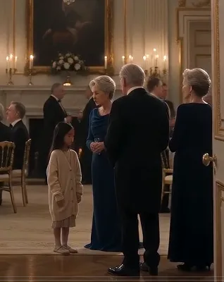 The little girl thought she was explaining a necklace; George realized she was reopening the most painful chapter of his life.