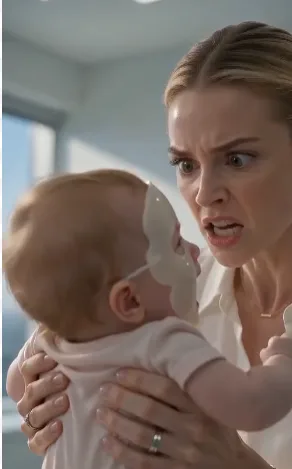 The baby was screaming beside the treatment chair while Rachel was already negotiating how her transformation would be marketed.