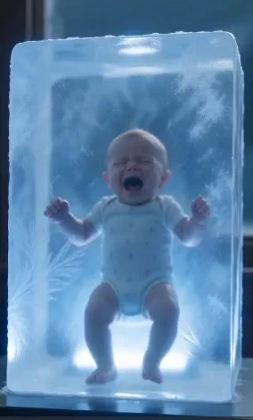 The baby was frozen, Claire was frantic, and Rachel was already crafting a lie about the storm.