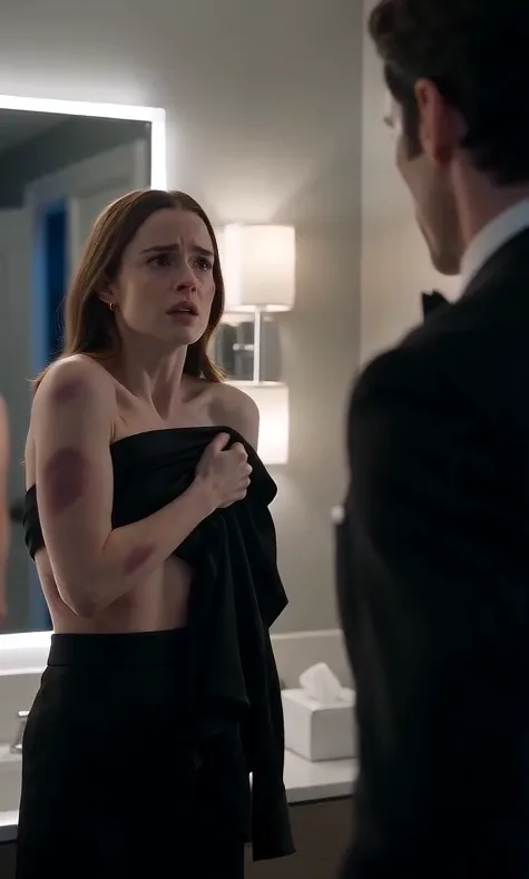 Claire thought she could survive the gala without anyone noticing her bruises—then Daniel walked into the bathroom.