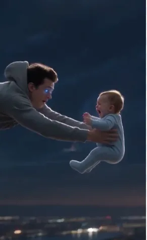Sarah thought the real horror was watching her son fall, until she saw Ethan’s eyes light up in the darkness.