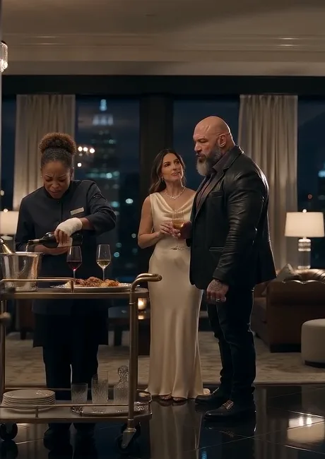 THE MAFIA BOSS WATCHED THE HOUSEKEEPER TREMBLE WHILE THE OLD MAN PLACED A BRASS KEY ON THE TABLE