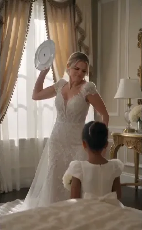 Jasmine was seconds away from losing the biggest client of her career when the flower girl revealed what she had recorded.