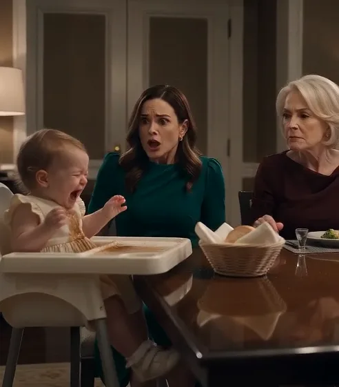 Sophie only reached for bread, but minutes later the entire family was staring at a hotel key and asking where Claire had been.