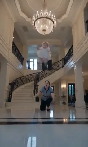 The chandelier’s tiny red light was the only reason Sarah wasn’t blamed for something she had actually prevented.