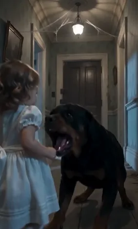 Everyone expected the guard dog to attack, but the real shock was waiting behind a door sealed for years.