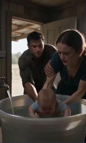 Adrian slipped on the wet concrete trying to reach his son, but nothing could have prepared him for what Vivienne had just done.