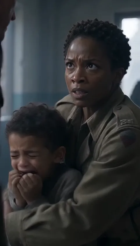 The officer called Amara a criminal, but the radio suggested someone had already condemned the entire shelter.