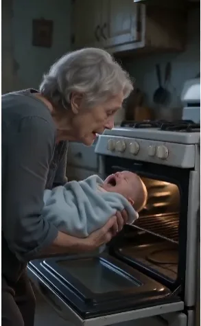 “The bread needs to go in,” Margaret whispered while holding Leo—and Sarah realized something was terribly wrong.