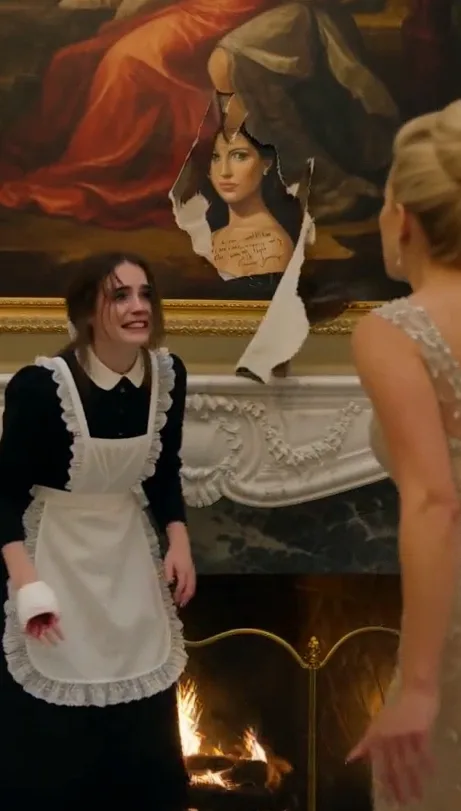 THE MAFIA BOSS'S FIANCÉE THREATENED HIS BLEEDING MAID WITH PRISON FOR DESTROYING HIS MOTHER'S PAINTING—BUT WHEN HE SAW WHAT WAS HIDDEN UNDERNEATH, HIS FACE TURNED WHITE.