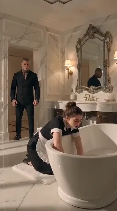THE MAFIA BOSS WATCHED HIS MAID TREMBLE OVER A CHILDHOOD NECKLACE, BUT WHEN SHE REVEALED SHE WAS ADOPTED, HIS EYES FILLED.