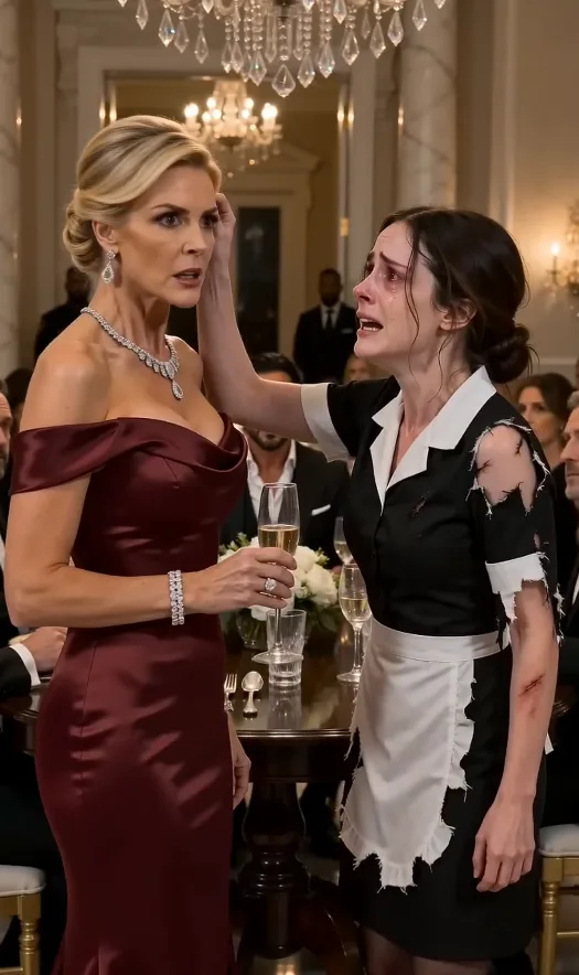 THE MAFIA BOSS SAW OLIVIA'S APRON TORN AND ONE SLEEVE HANGING LOOSE, BUT VANESSA CLAIMED THE HOUSEKEEPER WAS SIMPLY UNSTABLE.