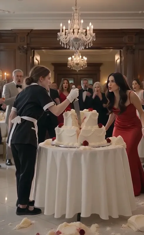 THE MAFIA BOSS HEARD HIS FIANCÉE CHANGE HER STORY ABOUT LILY’S BURN AND IMMEDIATELY STOPPED THE CAKE CUTTING