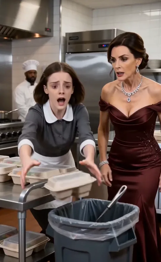 THE MAFIA BOSS HEARD VANESSA THREATEN HIS MAID'S JOB OVER 120 DONATED DINNERS, BUT NATALIE REFUSED TO ABANDON THE HUNGRY FAMILIES.