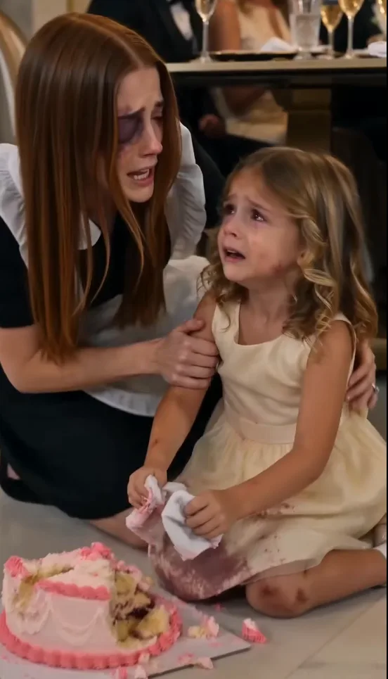 THE MAFIA BOSS WATCHED HIS SEVEN YEAR OLD GUEST CRY, "PLEASE DON'T LET HER SEND YOU AWAY," BUT WHEN HE LEARNED WHO HAD FRIGHTENED HER, HIS EXPRESSION HARDENED.