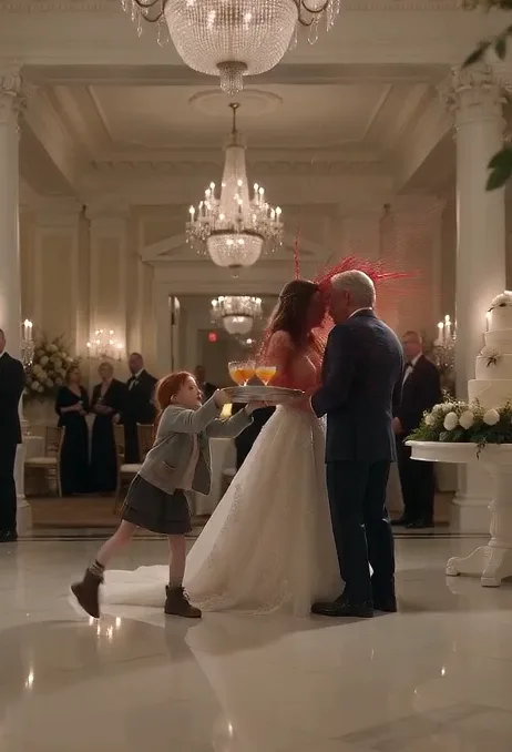 EMMA SLIPPED BESIDE THE WEDDING CAKE BUT THE SILVER BRACELET UNDER HER SLEEVE BECAME THE REAL SHOCK