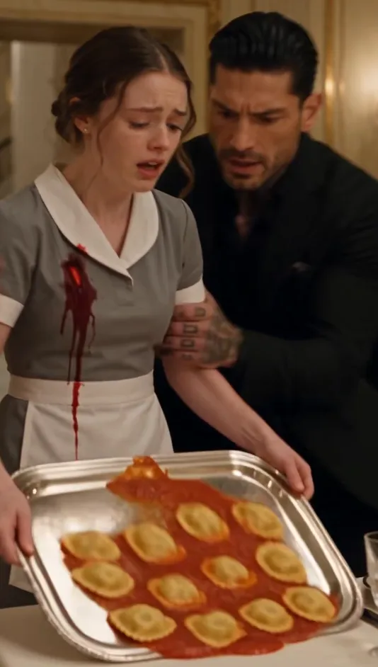 THE MAFIA BOSS WATCHED HIS MAID'S HANDS SHAKE AROUND A HEAVY RAVIOLI TRAY, BUT THE OLD WOMAN WAITING BY THE DOOR HELD A SECRET.