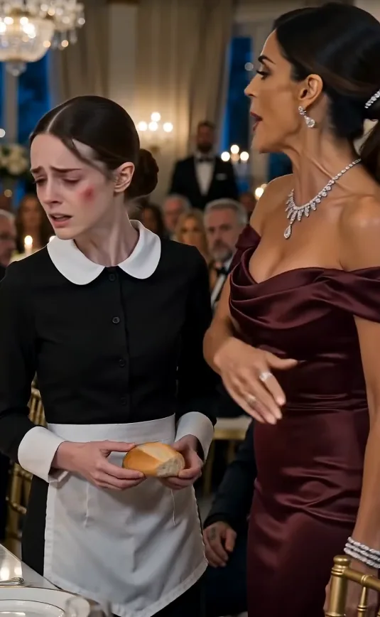 THE MAFIA BOSS'S FIANCÉE SLAPPED HIS MAID AND CALLED HER GREEDY—BUT WHEN HE DISCOVERED SHE WORKED 15 HOURS WITHOUT FOOD, HE MADE HER HIS GUEST.
