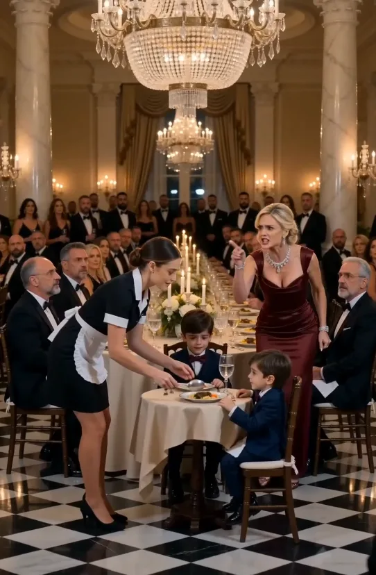 THE MAFIA BOSS WATCHED HIS FIANCÉE TRY TO REMOVE HIS SON'S DINNER BEFORE 24 WEALTHY GUESTS—BUT WHEN HE DISCOVERED SHE HAD BLAMED HIM FOR WITHHOLDING FOOD, HE STOPPED BREATHING.