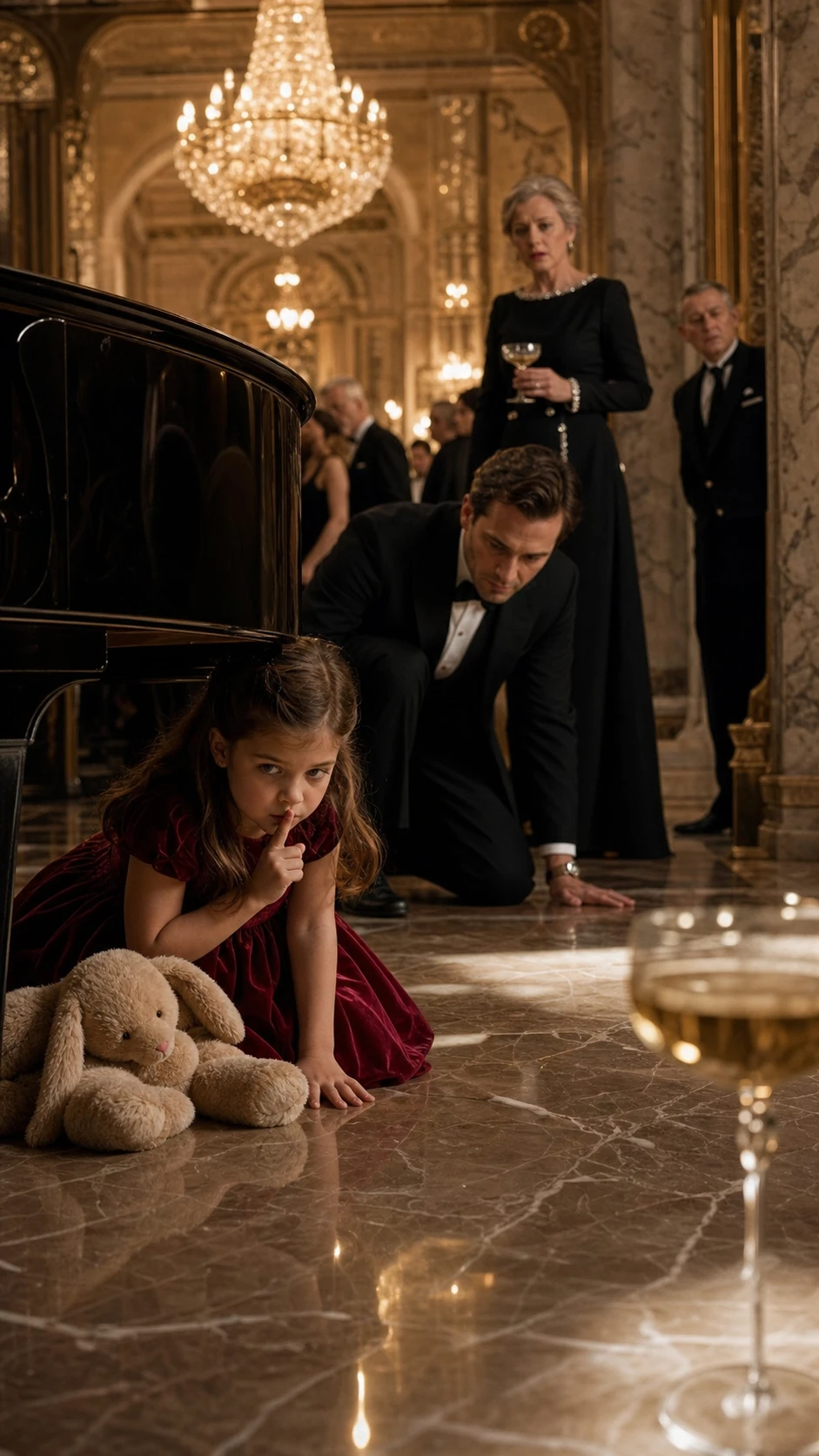 "My Daughter Said Her Mom Was Trapped Under the Floor. Everyone Thought She Was Crazy—Until the Piano Answered Back."