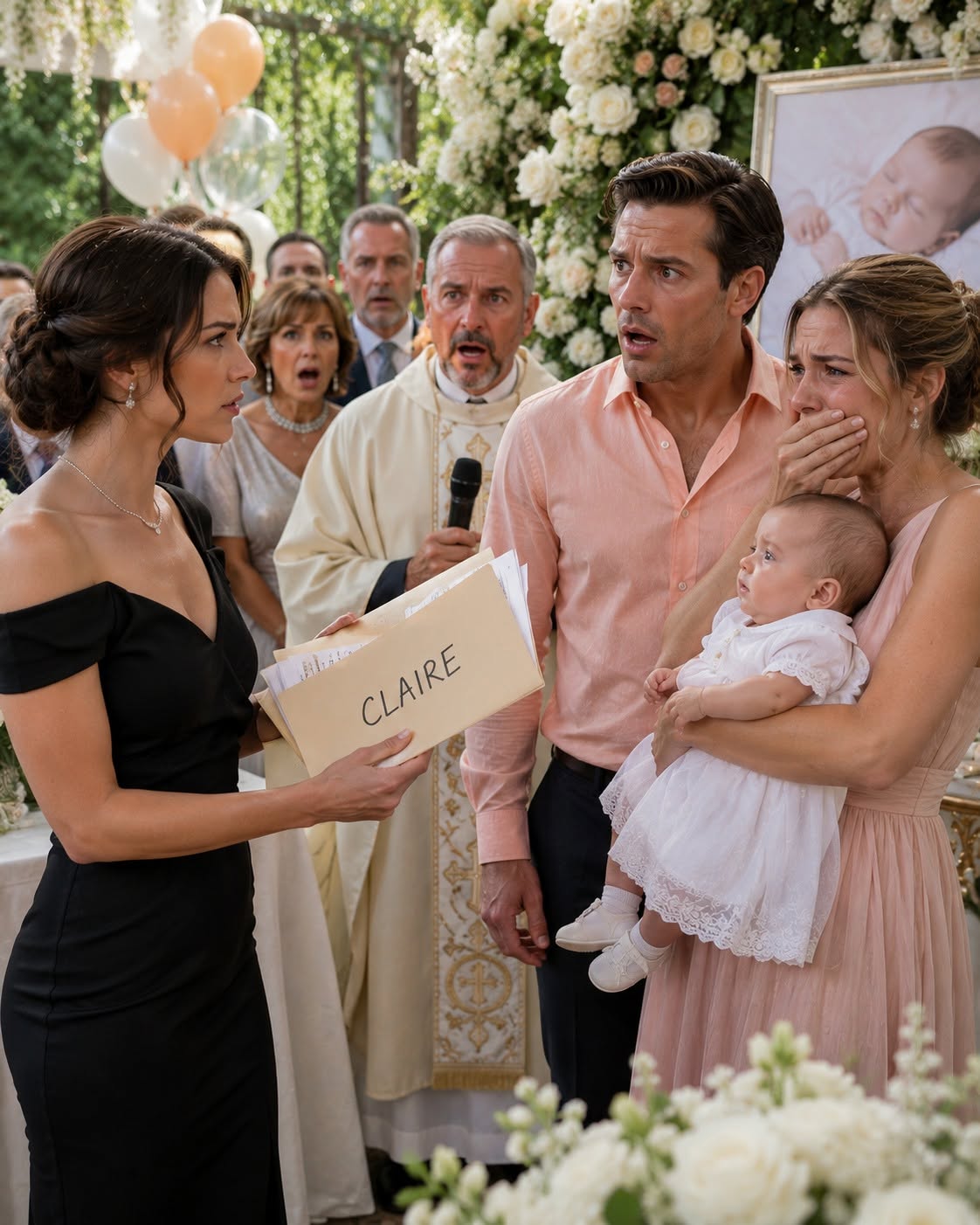 "My Husband Left For A 'Client's Baptism'—I Followed Him To The Altar And Saw My Cousin Holding HIS Baby."