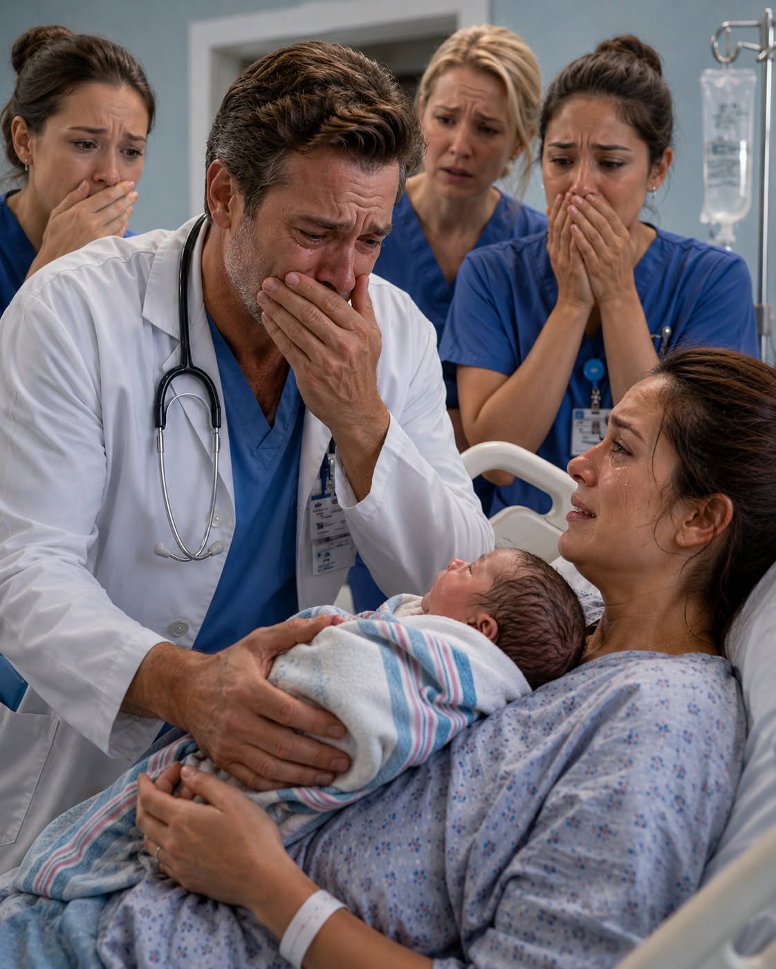 She Arrived at the Hospital Alone to Give Birth—Then the Doctor Saw the Baby and Broke Down in Tears