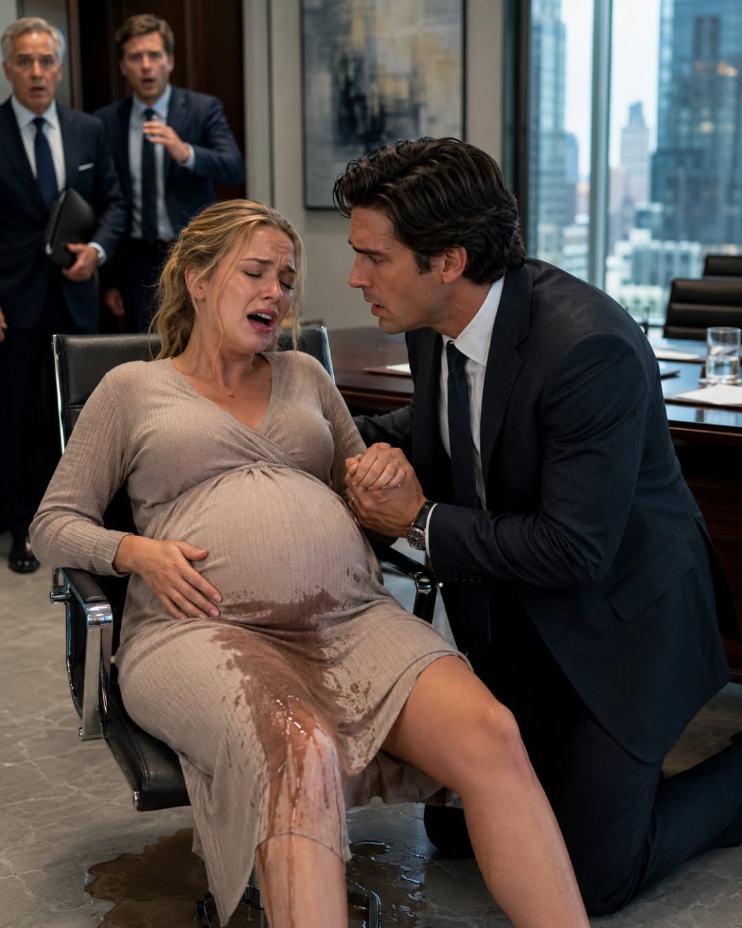 I Showed Up to Sign Divorce Papers 8 Months Pregnant—Then My Water Broke in Front of Him