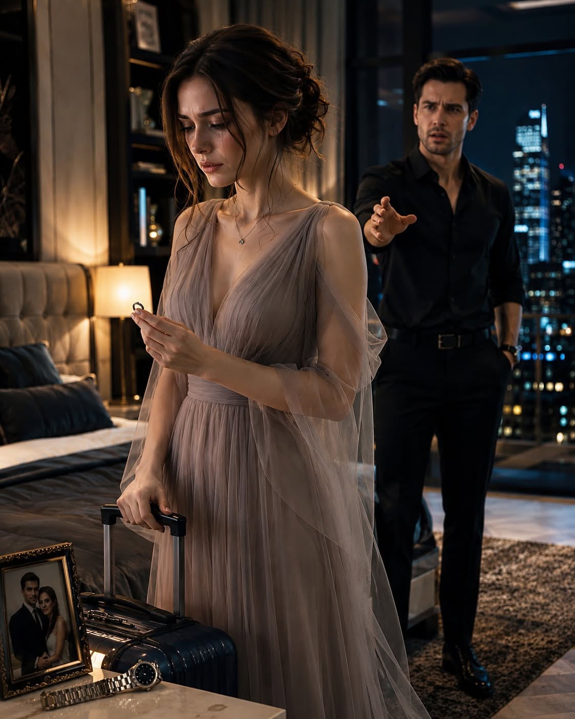 "My mafia husband told his friends I was completely disposable. So I left my ring on his nightstand and emptied his secret account before sunrise."