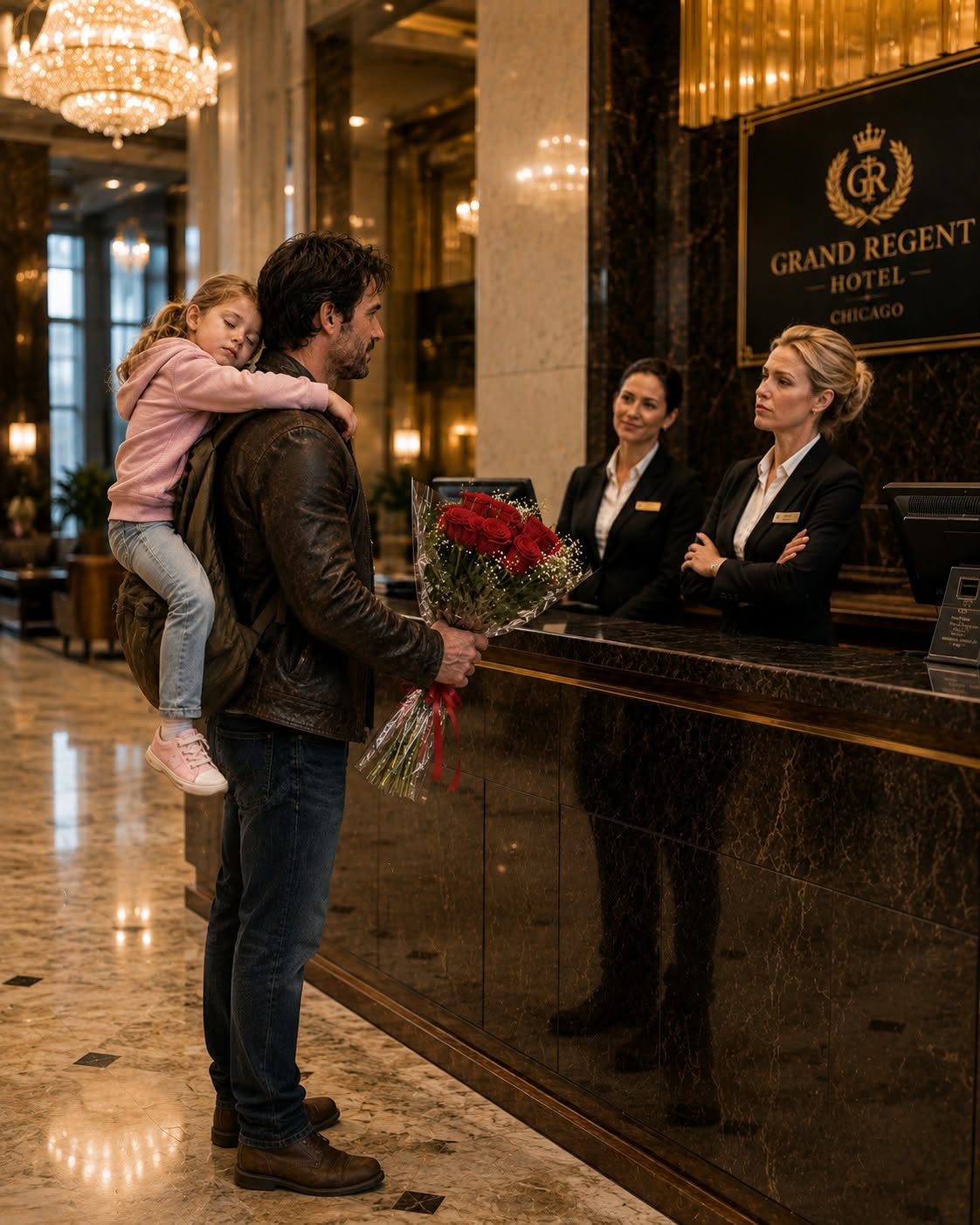 A Hotel Desk Clerk Told This Homeless Father to Go to a Cheap Motel—Then one Housekeeper Stepped In