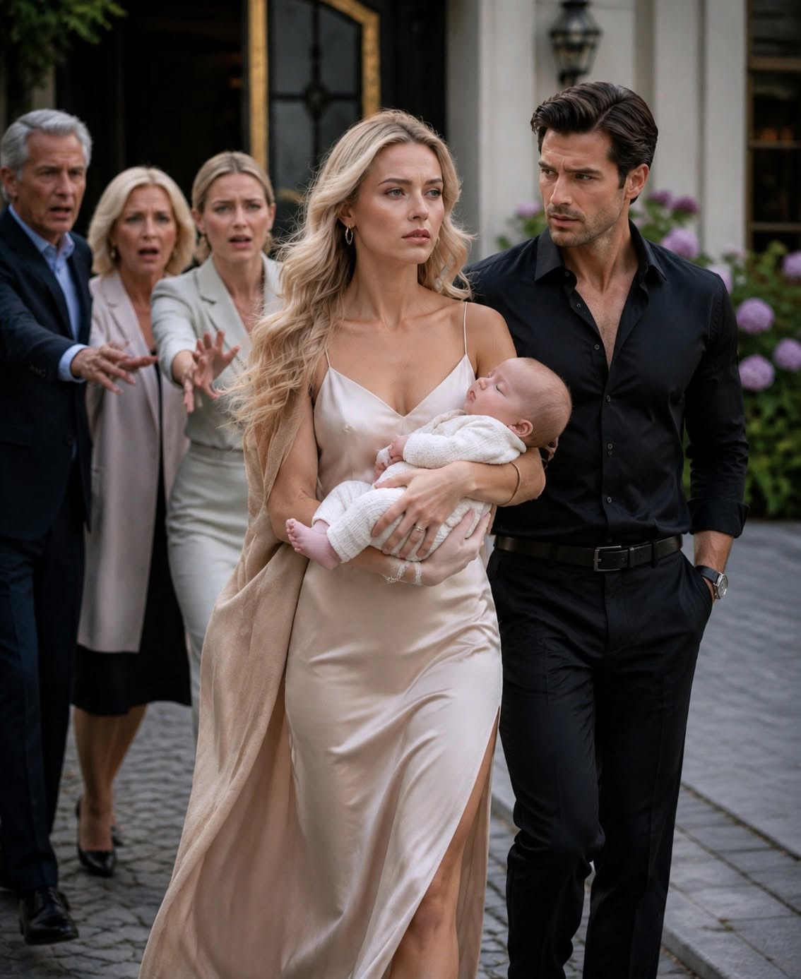 "Three days postpartum, my husband locked me and my newborn in the rain. He had no idea the mansion belonged entirely to me."