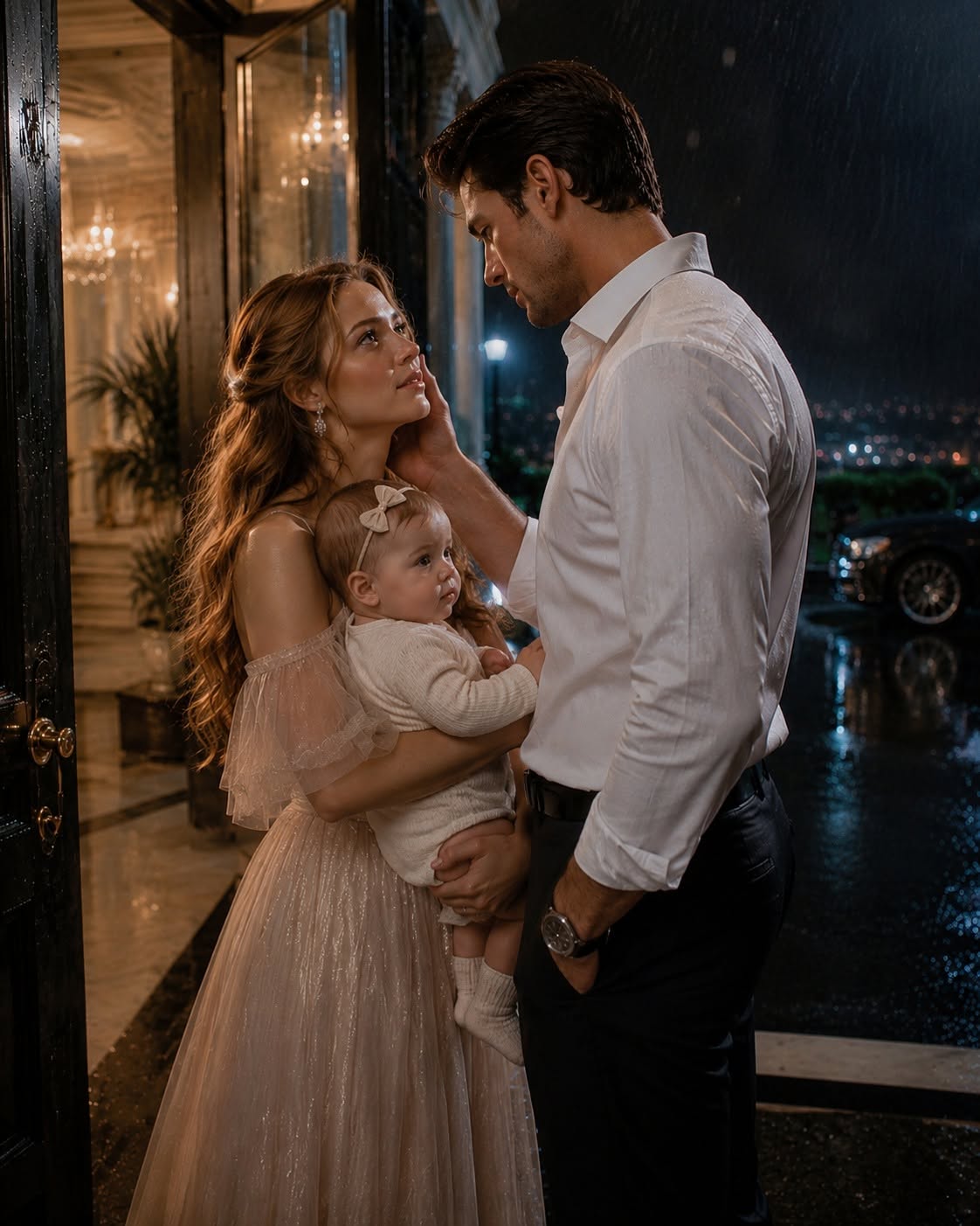 I Showed Up at His Mansion Broken and Holding a Crying Baby. Then My Childhood Best Friend Revealed His 24-Year Secret.