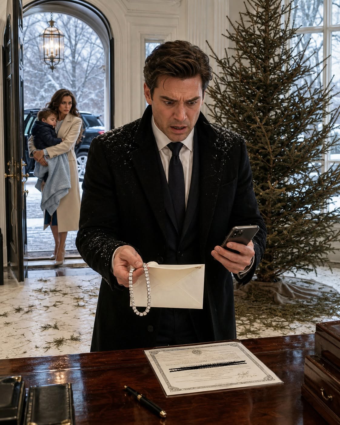 "He Spent Christmas With His Mistress in Aspen—Then Walked Home to an Empty Nursery and a Devastating Secret"