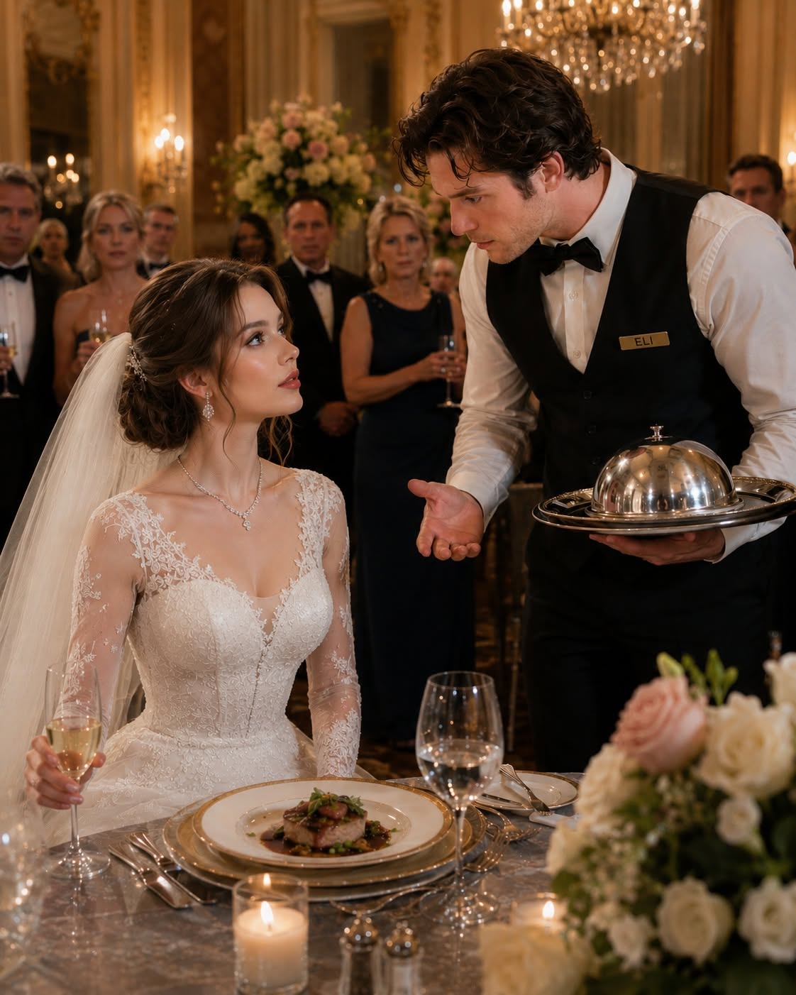 "Groom Flees 2 Hours Before the Wedding. The Abandoned Bride Stays, Orders All 5 Courses, and Makes Everyone Regret It."