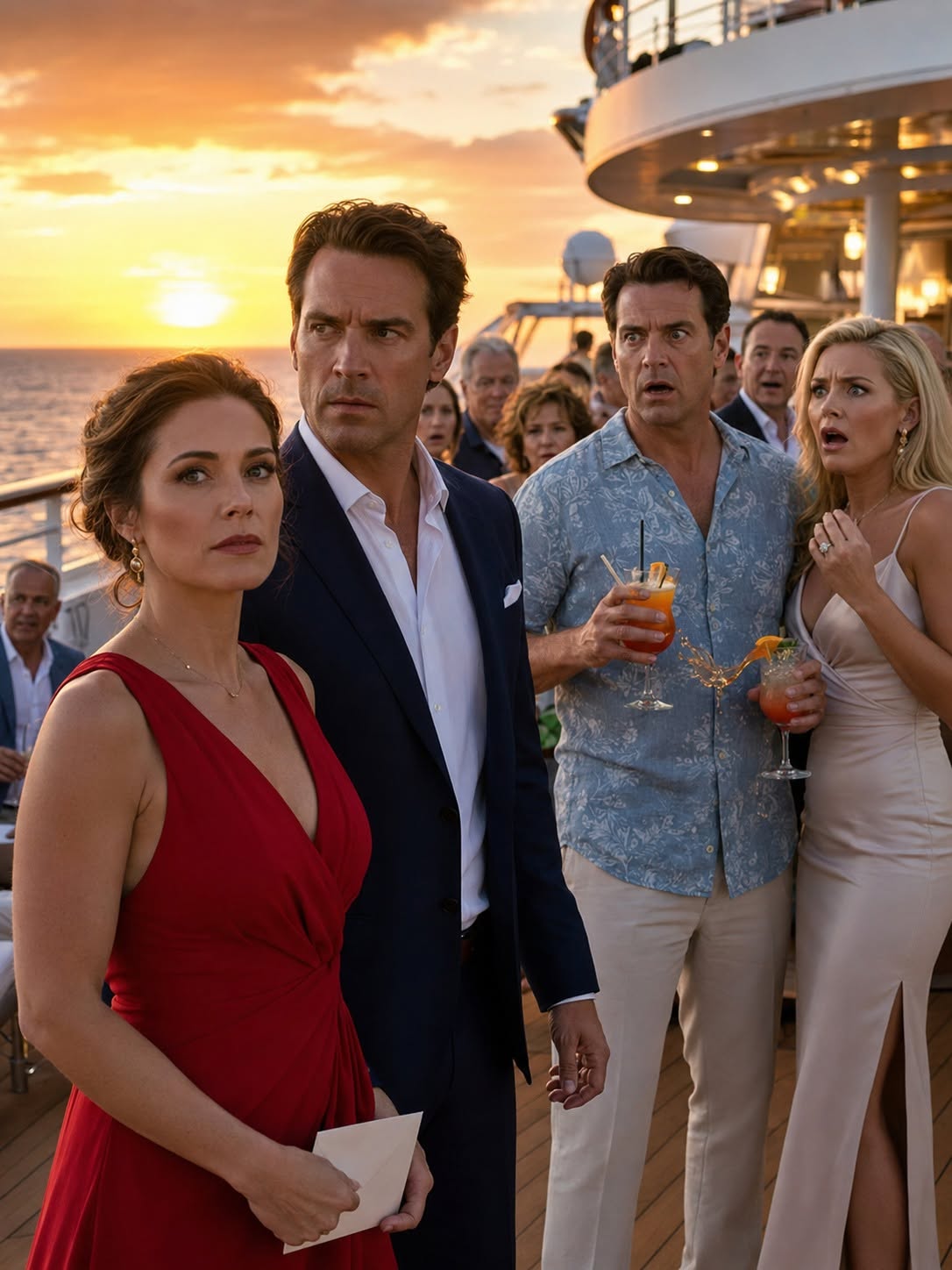 "He Booked a Luxury Cruise with His Secret Lover. She Booked the Cabin Right Next Door—With the Lover's Fiancé."