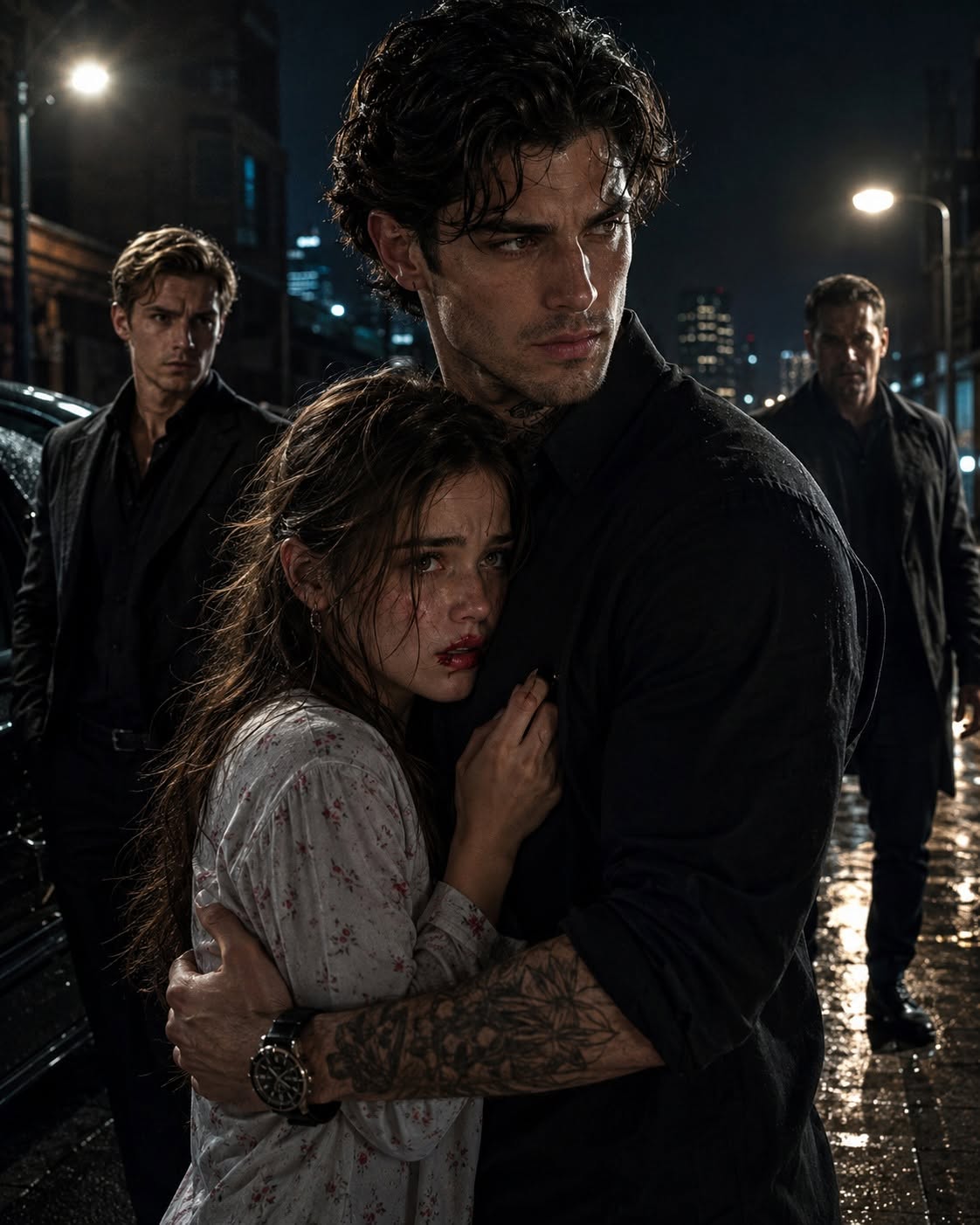 "No one touched him for four years—until a barefoot girl begged, 'Just hug me for one second,' and triggered a dark Chicago underworld war."