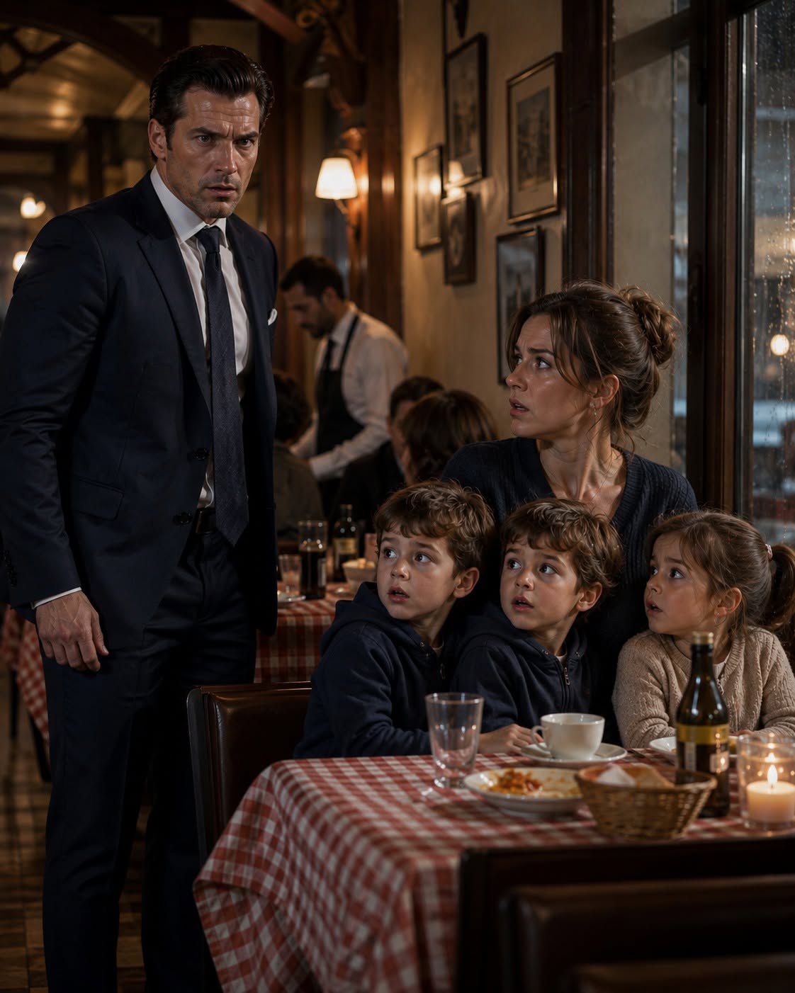 "The Richest Man in New York Walked Into a Diner. He Had No Idea His Three Secret Sons Were Inside."