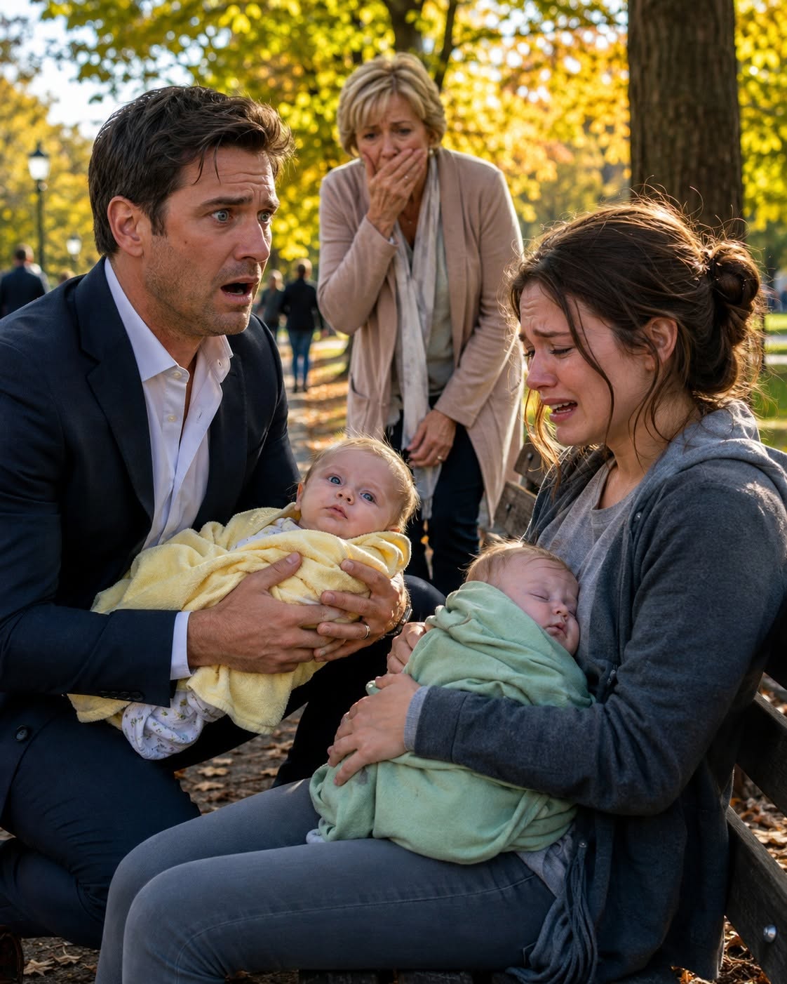 "He Found His Ex-Wife Sleeping on a Park Bench. Then He Looked Into the Baby's Eyes."