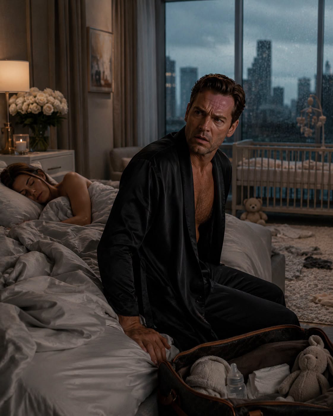 He Raised Champagne to His Mistress. Sunrise Revealed His Empty Penthouse.