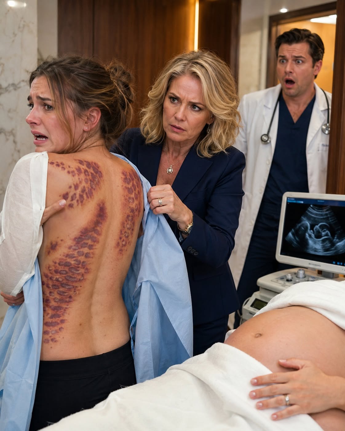 "While Helping My Pregnant Daughter Change, I Saw the Bruises on Her Back. Then I Called the People Who Built My Son-in-Law’s Empire—To Destroy It."