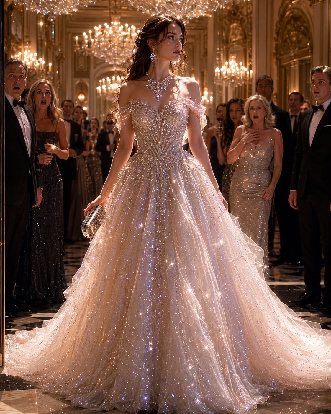 "They Treated Her Like a Beggar and Ordered Her to Be a Waitress at the Gala. Then She Walked In Wearing a $65 Million Secret!"