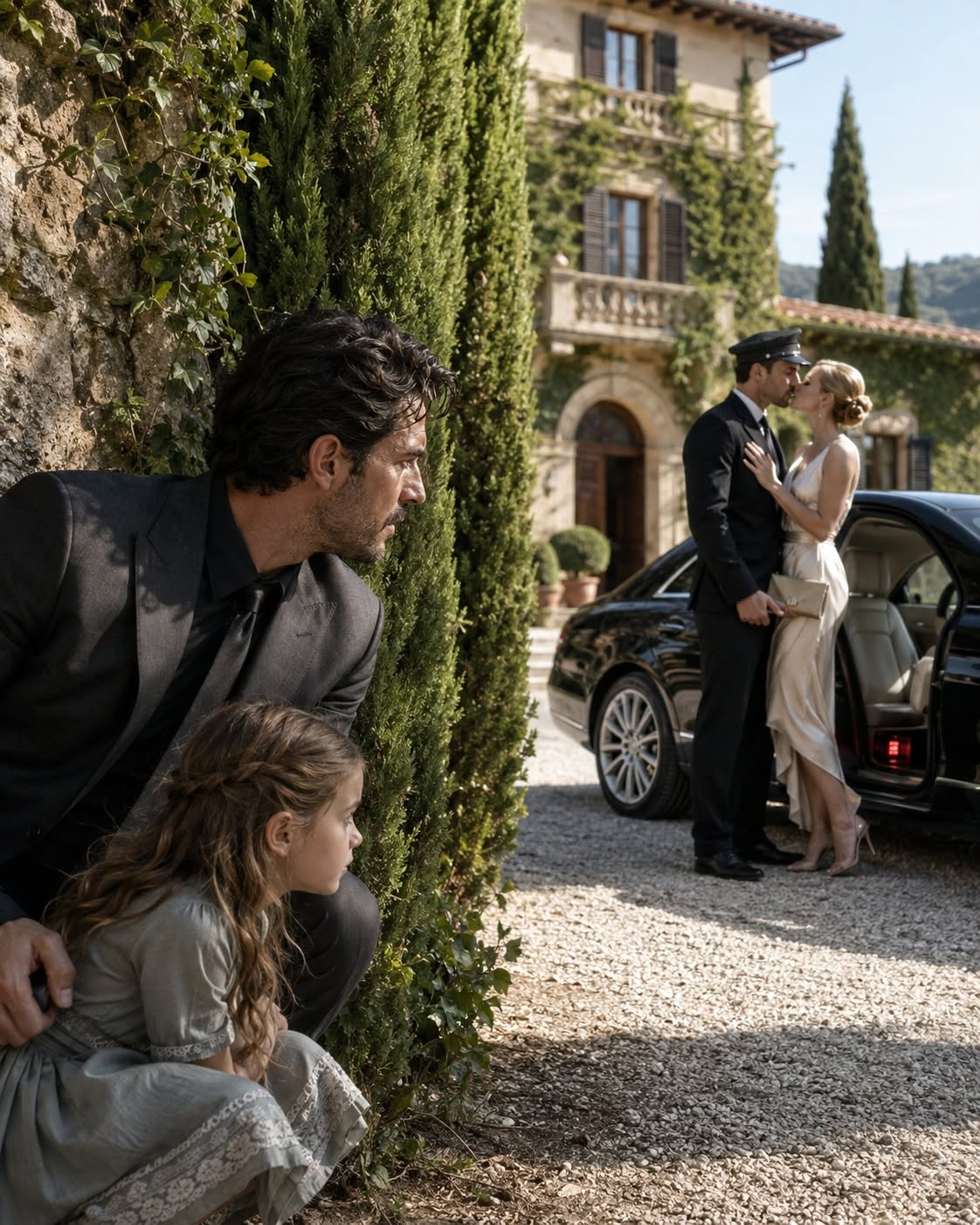 "A 7-Year-Old Girl Saved a Mafia Boss's Life—Then He Saw His Wife Kissing the Assassin."