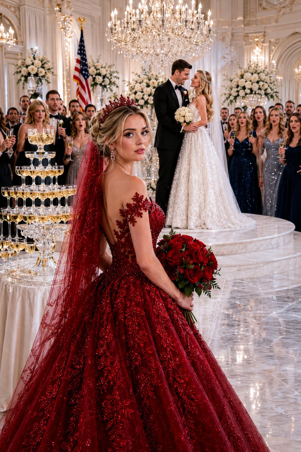 "He Married His Mistress At Our Wedding And Told Me To Step Down—Then Discovered Who My Billionaire Father Was."